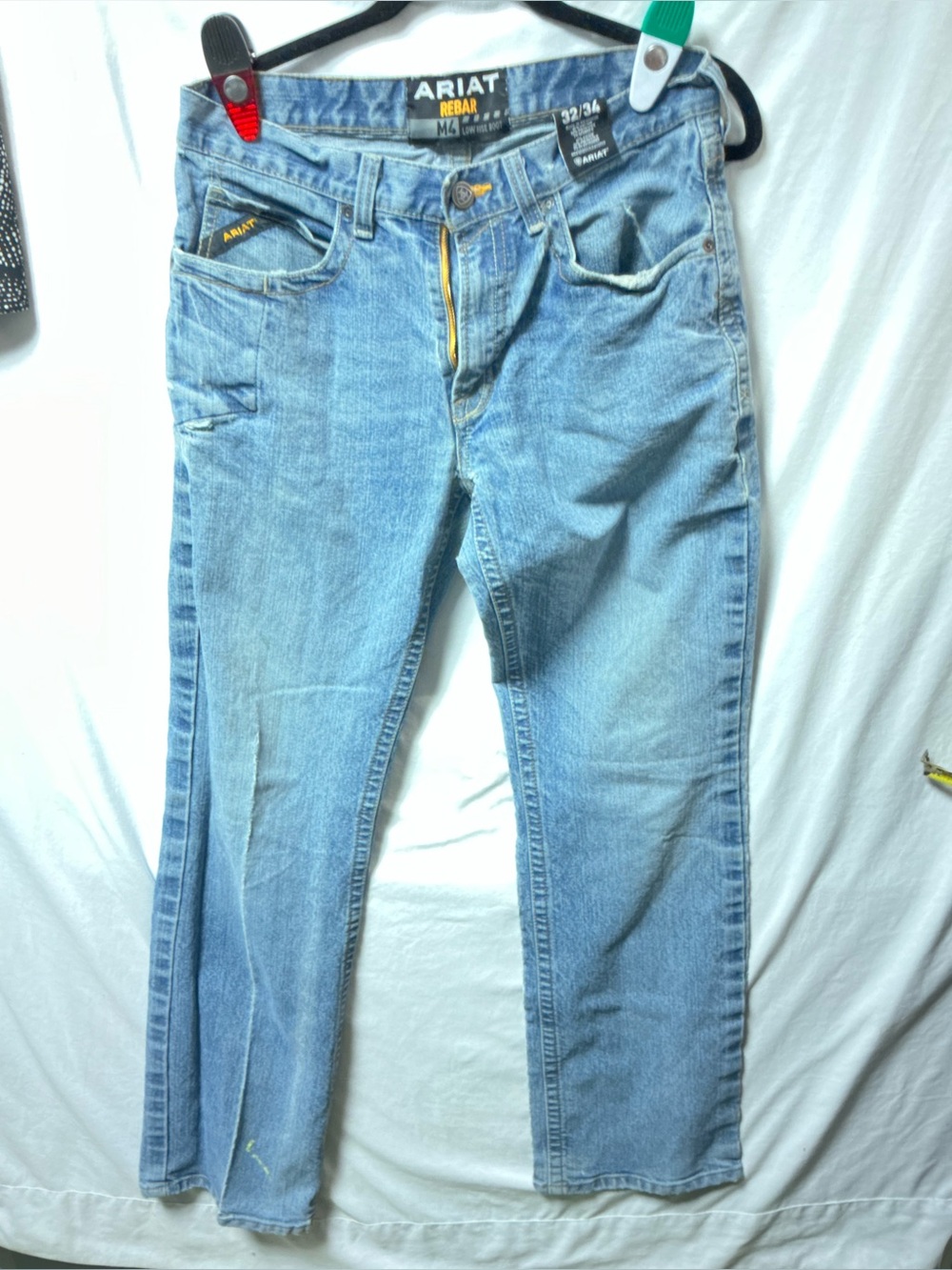 Ariat Men’s Light Wash Straight Jeans